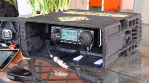 Radio in Ammo Can
