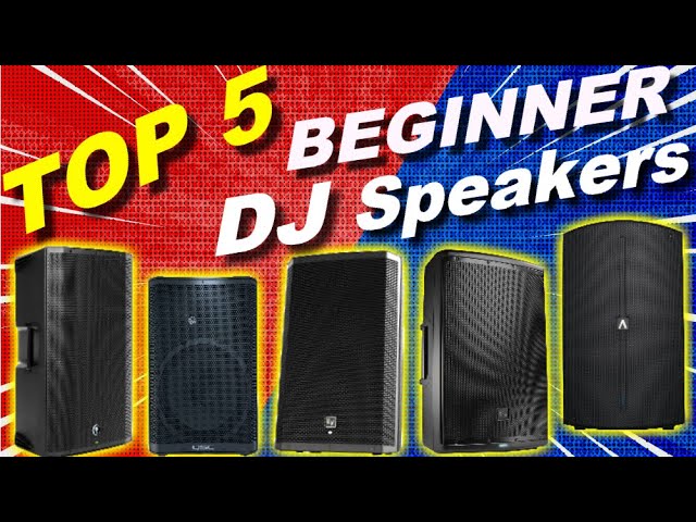 Best Beginner DJ Speakers