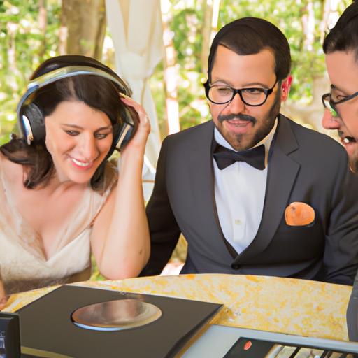 Couples should sit down with their DJ to discuss their music preference and budget.