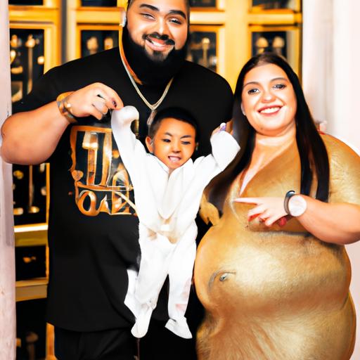 The Khaled family welcomes their newest addition with open arms