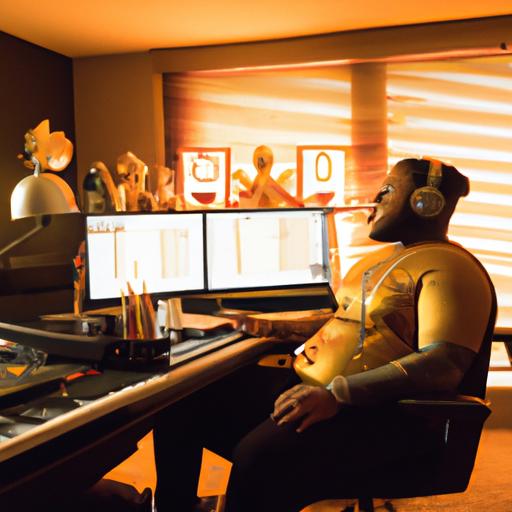 DJ Mustard's signature sound comes to life in his studio