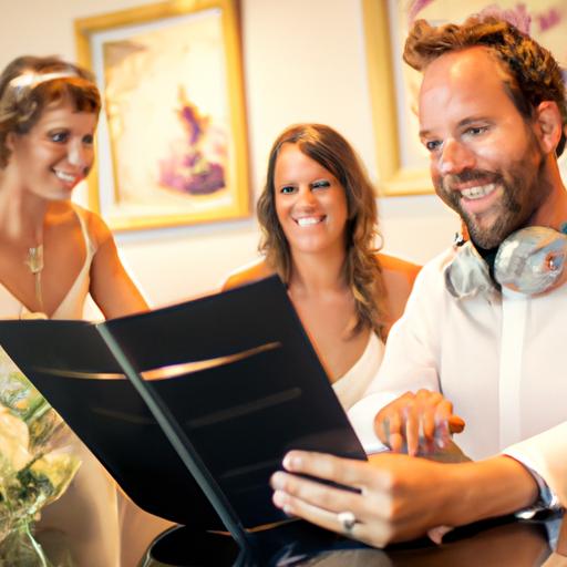 The DJ highlights the benefits of having a detailed contract for the wedding
