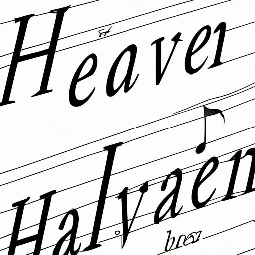 DJ Sammy's "Heaven" sheet music - a classic that transcends time