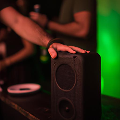 Get the party started with this high-quality DJ Bluetooth speaker