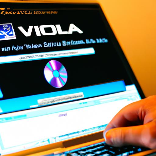 A person installing Virtual DJ 7.0 software on their computer