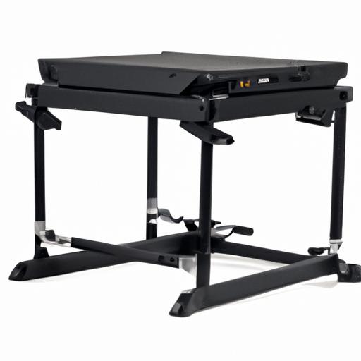 This foldable DJ table stand is perfect for DJs who need to set up in small spaces. The lightweight design makes it easy to move around and the foldable feature makes it easy to store.