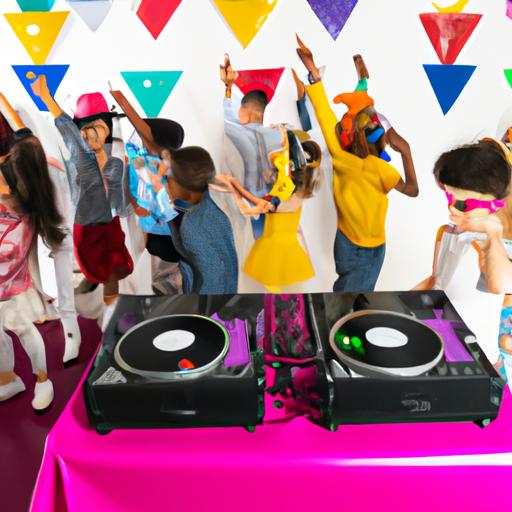 These kids are having a blast with their very own DJ set