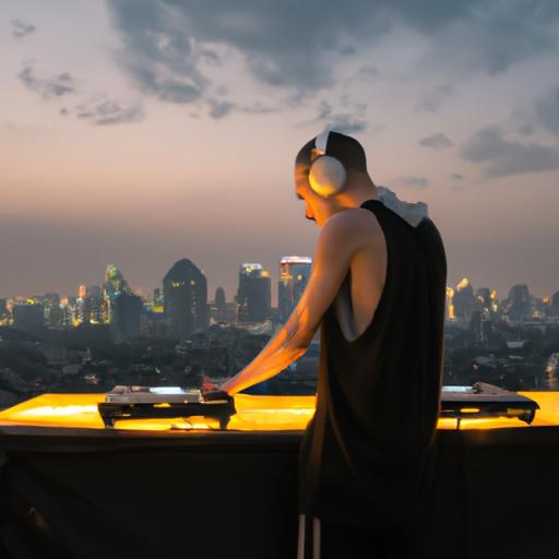 The Ultimate Guide to PC DJing: Unleash Your Creativity and Master the Art 2 The p c dj brings the party to new heights with an epic view of the city skyline