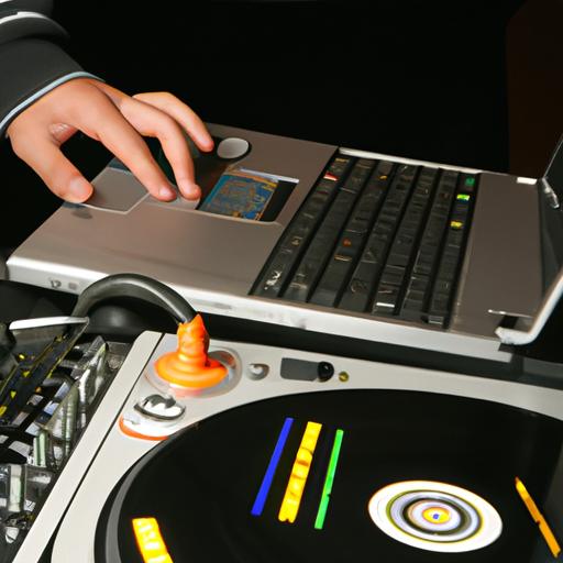 This DJ is taking the party to the next level with the help of an MP3 DJ software.